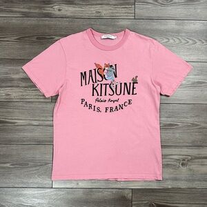 MAISON KITSUNE Paris Graphic T Shirt